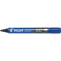 Pilot SCA 100 Permanent Marker Bullet Blue (SCA-100-L)