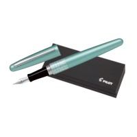 Pilot MR3 Fountain Pen Medium Metallic Aqua Blue (FP-MR3-M-DT) Pilot MR3 Fountain Pen Medium Metallic Aqua Blue (FP-MR3-M-DT)