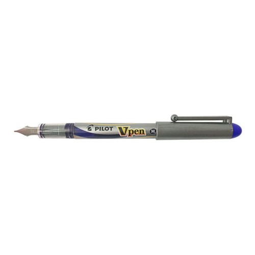 Pilot V-Pen Fountain Pen Medium Blue (SVP-4M-L) Pilot V-Pen Fountain Pen Medium Blue (SVP-4M-L)