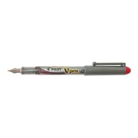 Pilot V-Pen Fountain Pen Medium Red (SVP-4M-R) Pilot V-Pen Fountain Pen Medium Red (SVP-4M-R)