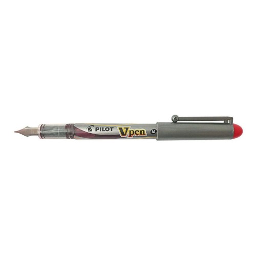 Pilot V-Pen Fountain Pen Medium Red (SVP-4M-R) Pilot V-Pen Fountain Pen Medium Red (SVP-4M-R)