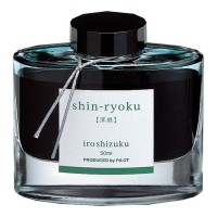 Pilot Iroshizuku Ink 50ml - Forest Green Shin-ryoku (INK-50-SHR-INT)