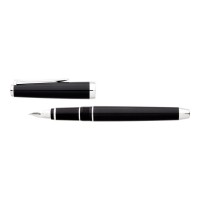 Pilot Falcon Metal Silver Trim Fountain Pen Medium (FE25SR-B-SM-NT)