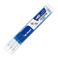 Pilot Frixion Erasable Refill Broad Blue, Pack of 3 (BLS-FR10-L-S3P)