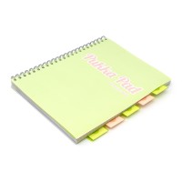 Pukka Pastel Project Book Lined A4 Green 200 Pages 80gsm