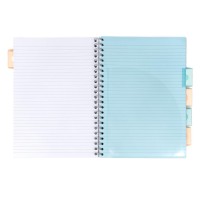 Pukka Pastel Project Book Lined A4 Green 200 Pages 80gsm