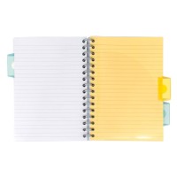 Pukka Blue Pastel Project Book A5 200 Pages Lined Paper 80gsm