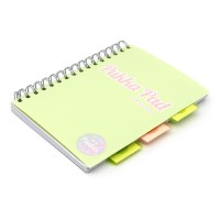 Pukka Green Pastel Project Book A5 200 Lined Pages 80gsm