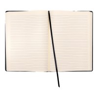 Pukka Soft Cover Lined Notebook Black 204mm x 285mm 192 pages 80gsm