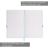 Pukka Signature Lined Soft Cover Notebook Mint 130mm x 210mm 192 Pages 80gsm