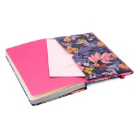 Pukka Bloom Softcover Notebook Blue 130mm x 210mm 192 Pages 80gsm