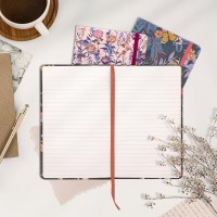 Pukka Bloom Softcover Notebook Black 130mm x 210mm 192 Pages 80gsm