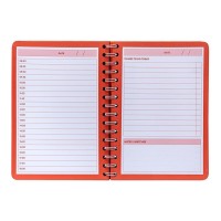 Pukka Bloom Daily Planner Pad Black A5 150mm x 210mm Pukka Bloom Daily Planner Pad Black A5 150mm x 210mm