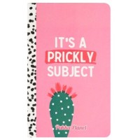 Pukka Planet Soft Cover Notebook It's a Prickly Subject 192 Pages 130mm x 210mm 90gsm