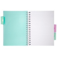 Pukka Pastel Project Book Teal A5 200 Page 80gsm