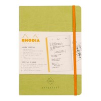 Rhodia Perpetual Diary A5 Anise Green