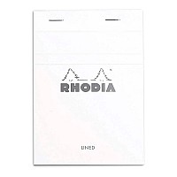 Rhodia Bloc Pad No. 13 A6 Lined White