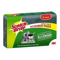 Scotch-Brite Heavy Duty Scouring Pad - 4 Pack