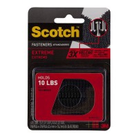 Scotch Fastener Extreme RF6731 Black 25x76mm 2 Pack