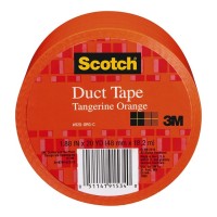 Scotch 6-Pack Duct Tape 920-ORG 48mm x 18.2m Tangerine Orange