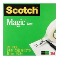 Scotch Magic Tape 810 - 19mm x 65.8m