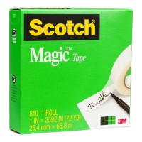 Scotch Magic Tape 810 - 25.4mm x 66m