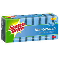 Scotch-Brite Non-Scratch Scrub Sponge, Pack of 8