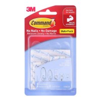 Command Strips Refill 17200CL Assorted Clear 16 Pack