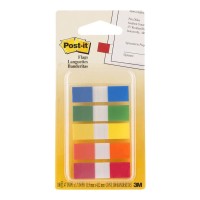 Post-it Flags 683-5CF Mini Assorted Portable 12x43mm 100 Pack