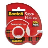 Scotch Super-Hold Tape 198 19mm x 16.5m Roll