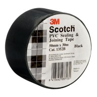 6-Pack Scotch Seal and Join Tape 1352B 50mm x 30m Black