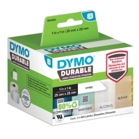 Dymo LW Durable Labels 25x25mm