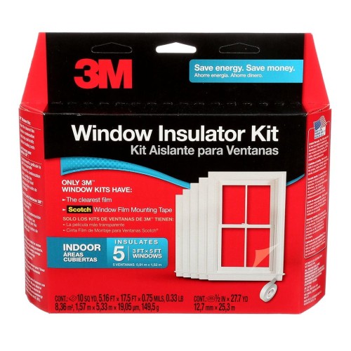 3M Window Insulation Kit for 5 Windows 3M Window Insulation Kit for 5 Windows