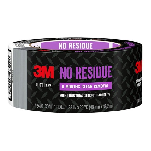 3M Duct Tape No Residue 2420 48mm x 18.2m 3M Duct Tape No Residue 2420 48mm x 18.2m