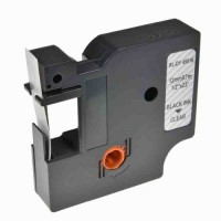Dymo D1 SD45010 Black on Clear 12mm x 7m - Compatible