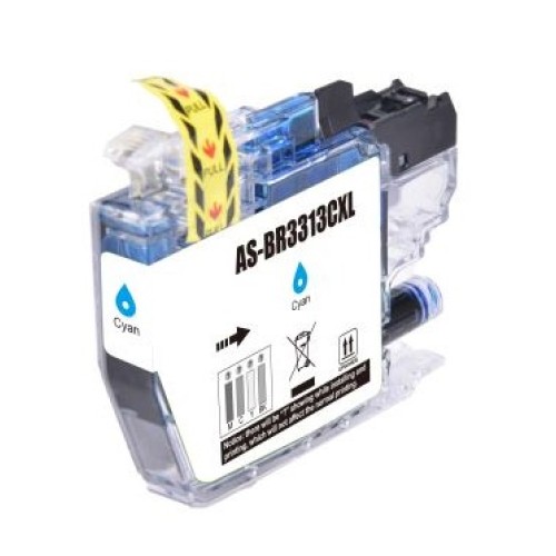 Brother LC3313C - LC3311C Cyan Ink Cartridge 400 Pages - Compatible Brother LC3313C - LC3311C Cyan Ink Cartridge 400 Pages - Compatible