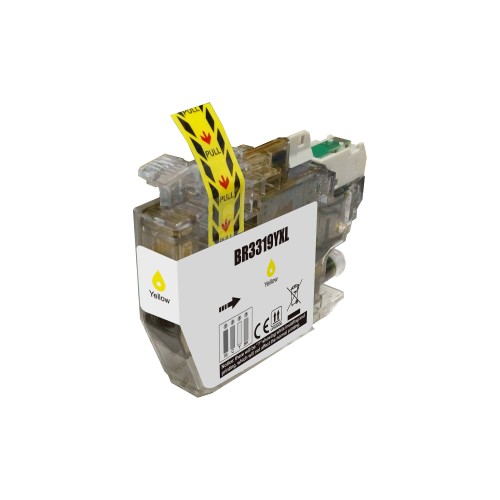 Brother LC3319XLY - LC3317Y Yellow Ink 1500 Pages - Compatible Brother LC3319XLY - LC3317Y Yellow Ink 1500 Pages - Compatible