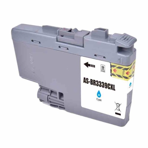 Brother LC3339XLC Super Hi-Yield Cyan Ink 5000 Pages - Compatible Brother LC3339XLC Super Hi-Yield Cyan Ink 5000 Pages - Compatible