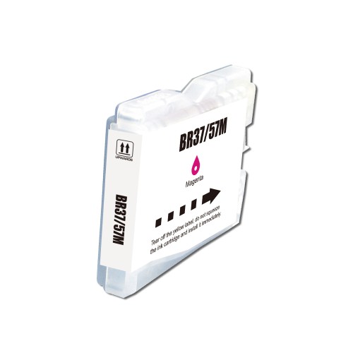 Brother LC57M - LC37M Magenta Ink Cartridge 400 Pages - Compatible Brother LC57M - LC37M Magenta Ink Cartridge 400 Pages - Compatible