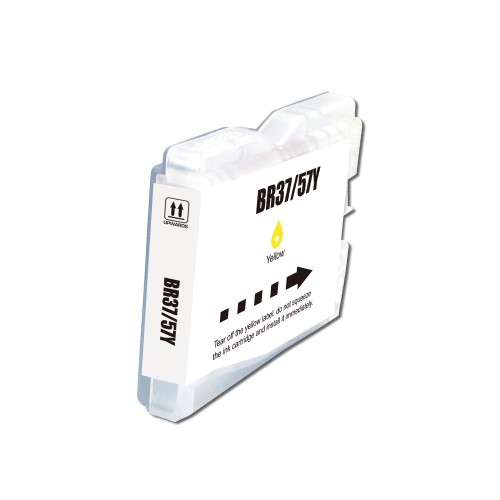 Brother LC57Y - LC37Y Yellow Ink Cartridge 400 Pages - Compatible Brother LC57Y - LC37Y Yellow Ink Cartridge 400 Pages - Compatible