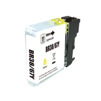 Brother LC67Y - LC38Y Yellow Ink Cartridge 325 Pages - Compatible Brother LC67Y - LC38Y Yellow Ink Cartridge 325 Pages - Compatible