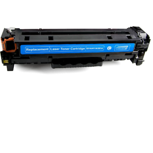 HP CC531A - CE411A Canon CART318C - CART418C Cyan Toner - Compatible