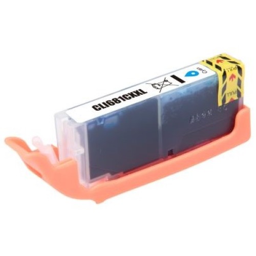 Canon CLI681XXLC Cyan Ink Cartridge 800 Pages - Compatible Canon CLI681XXLC Cyan Ink Cartridge 800 Pages - Compatible