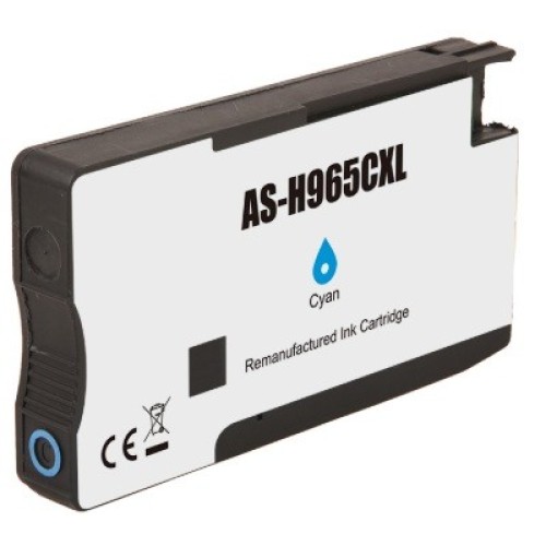 HP 965XL - 3JA81AA High Yield Cyan Ink 1600 Pages - Compatible HP 965XL - 3JA81AA High Yield Cyan Ink 1600 Pages - Compatible