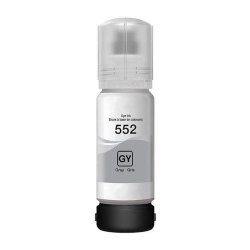 Epson T552 - C13T06W592 Grey EcoTank Ink 6200 Pages - Compatible Epson T552 - C13T06W592 Grey EcoTank Ink 6200 Pages - Compatible