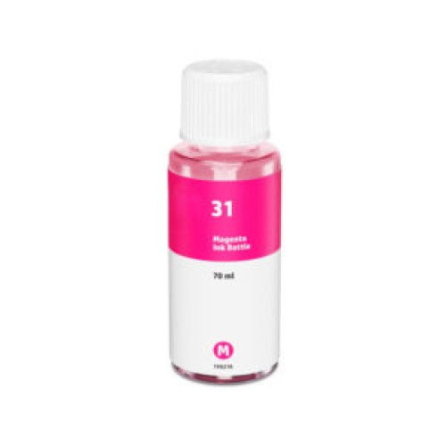 HP 31 - 1VU27AA Magenta Ink Bottle 8,000 Pages - Compatible