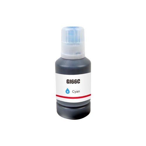 Canon GI66 Cyan Ink Bottle 14,000 Pages - Compatible Canon GI66 Cyan Ink Bottle 14,000 Pages - Compatible