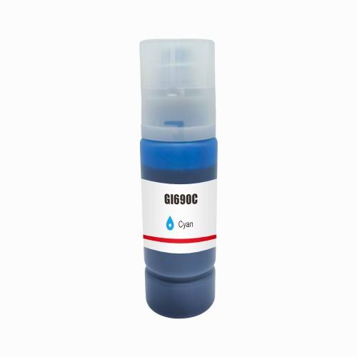 Canon GI690C Cyan Ink Bottle 7,000 Pages - Compatible Canon GI690C Cyan Ink Bottle 7,000 Pages - Compatible
