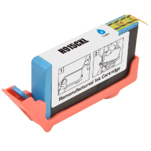 HP 915XL - 3YM19AA Hi-Yield Cyan Ink Cartridge 825 Pages - Compatible HP 915XL - 3YM19AA Hi-Yield Cyan Ink Cartridge 825 Pages - Compatible