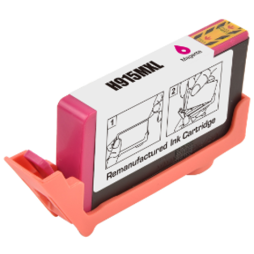HP 915XL 3YM20AA Hi-Yield Magenta Ink Cartridge 825 page - Compatible HP 915XL 3YM20AA Hi-Yield Magenta Ink Cartridge 825 page - Compatible